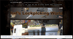 Desktop Screenshot of mylockpickingworld.com